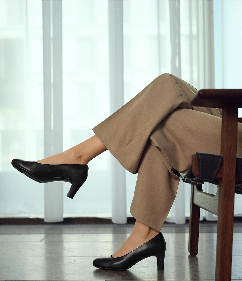 ECCO Elevate Leather Pumps