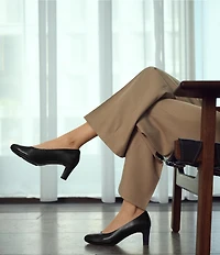 ECCO Elevate Leather Pumps
