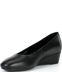 ECCO Elevate Leather Wedge Pumps