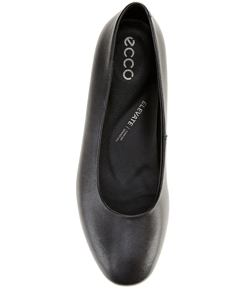ECCO Elevate Leather Wedge Pumps