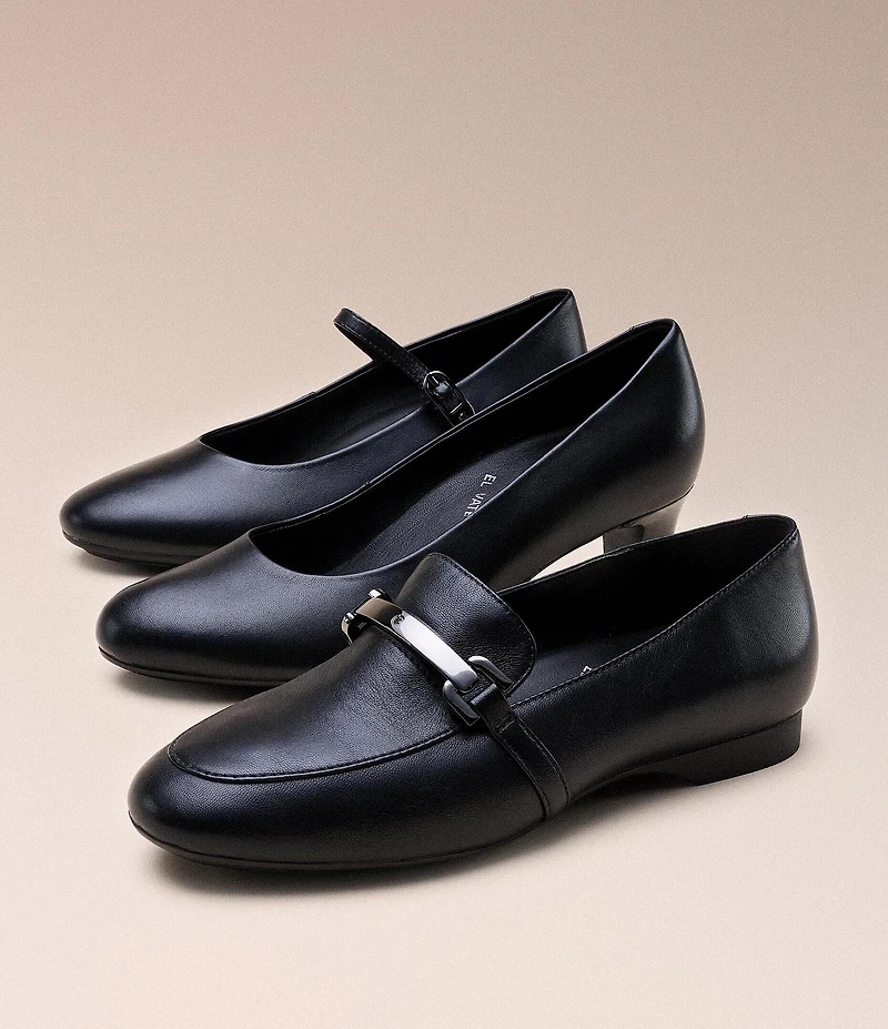 ECCO Elevate Leather Wedge Pumps