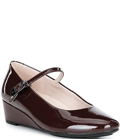 ECCO Elevate Patent Leather Mary Jane Wedge Pumps