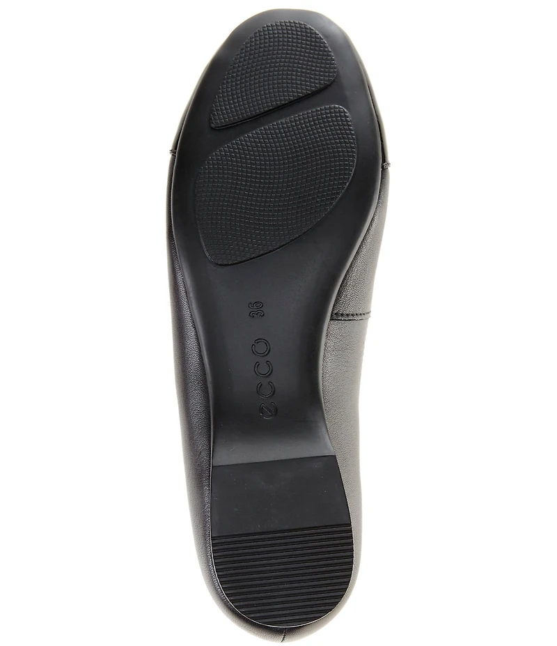 ECCO Elevate Patent Leather Toe Cap Ballet Flats