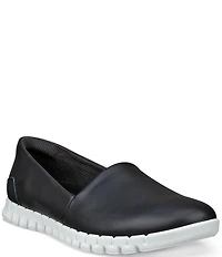 ECCO Gruuv Lite Leather Slip On Sneakers
