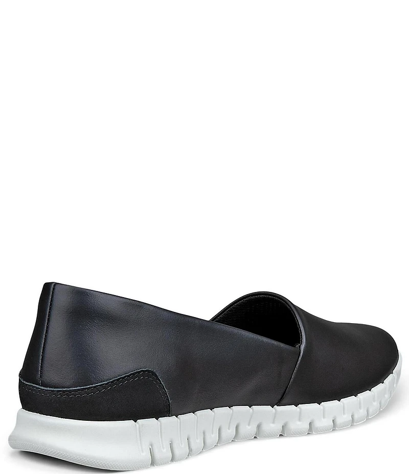 ECCO Gruuv Lite Leather Slip On Sneakers