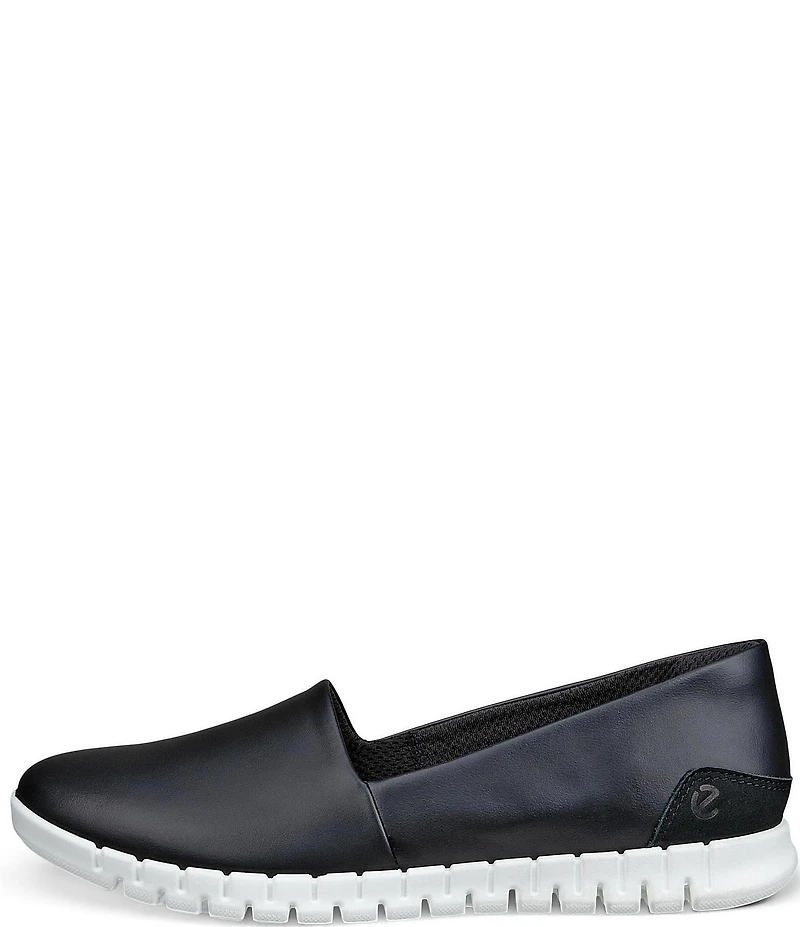 ECCO Gruuv Lite Leather Slip On Sneakers
