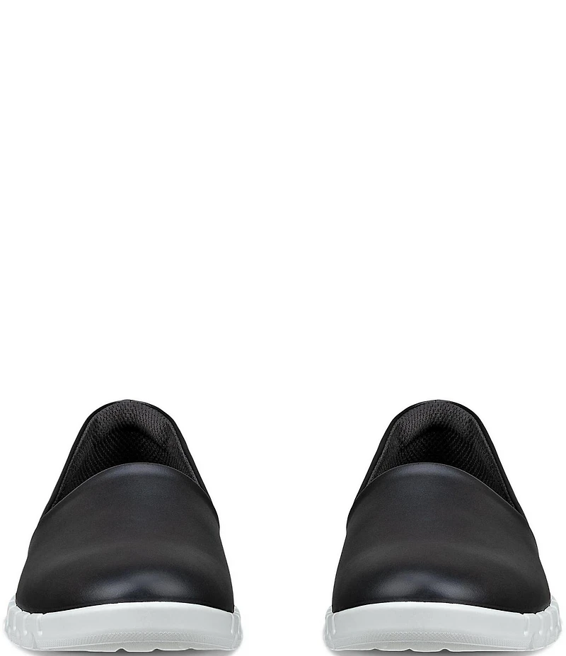 ECCO Gruuv Lite Leather Slip On Sneakers