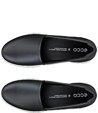 ECCO Gruuv Lite Leather Slip On Sneakers