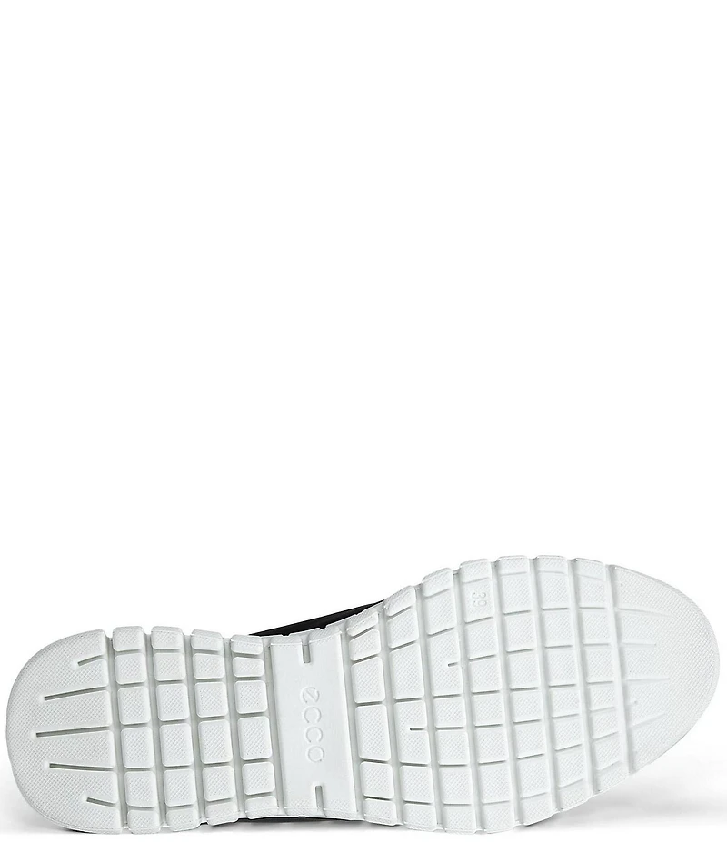 ECCO Gruuv Lite Leather Slip On Sneakers