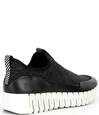 ECCO Women's Gruuv Slip On Knit Sneaker