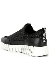 ECCO Women's Gruuv Slip On Knit Sneaker