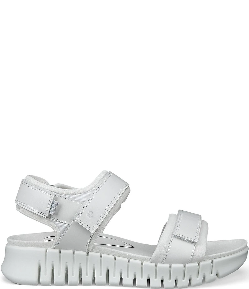 ECCO Gruuv Sol Leather Banded Sandals
