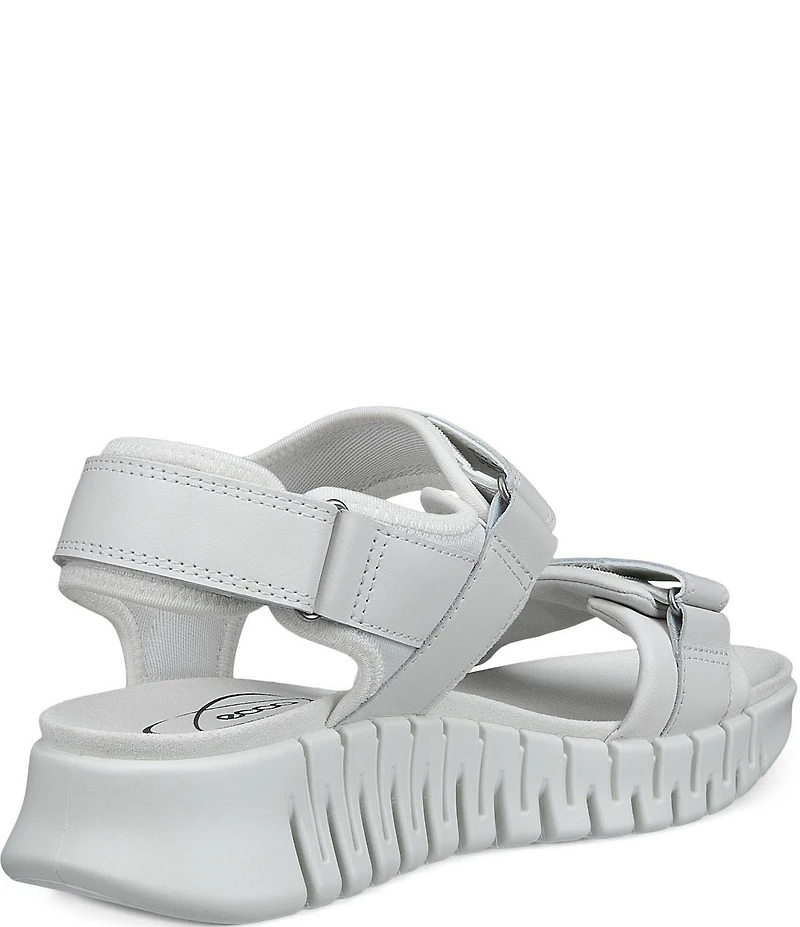 ECCO Gruuv Sol Leather Banded Sandals