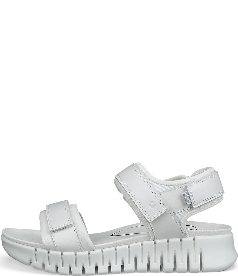 ECCO Gruuv Sol Leather Banded Sandals