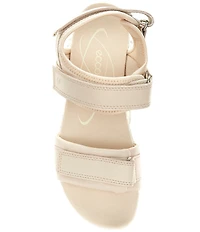 ECCO Gruuv Sol Leather Banded Sandals