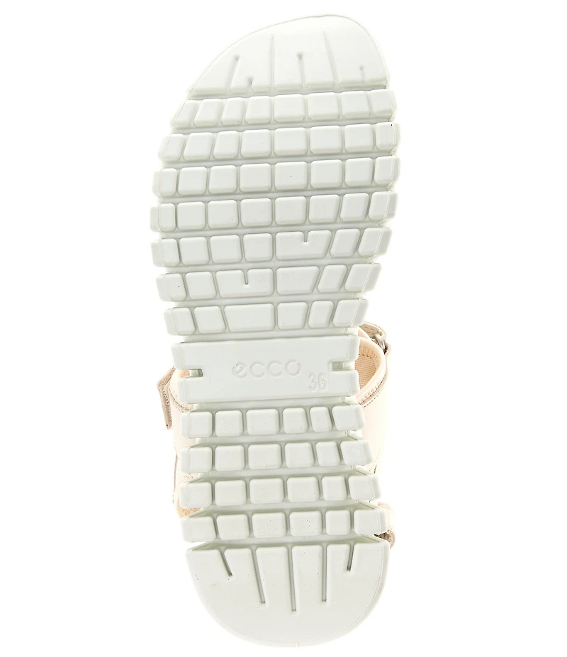 ECCO Gruuv Sol Leather Banded Sandals