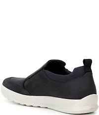 ECCO Men's Byway Nubuck Slip On Sneakers