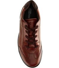ECCO Men's Byway T-Bar Leather Sneakers