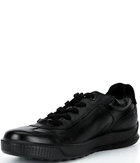 ECCO Men's Byway T-Bar Leather Sneakers