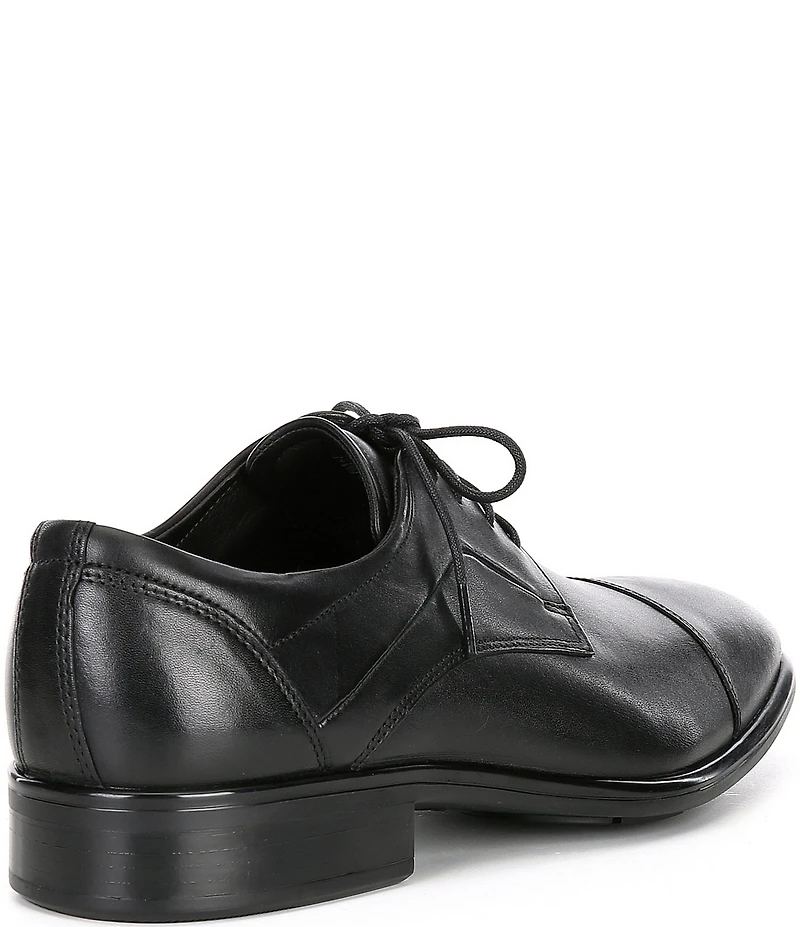 ECCO Men's Citytray Cap Toe Tie Dress Shoes