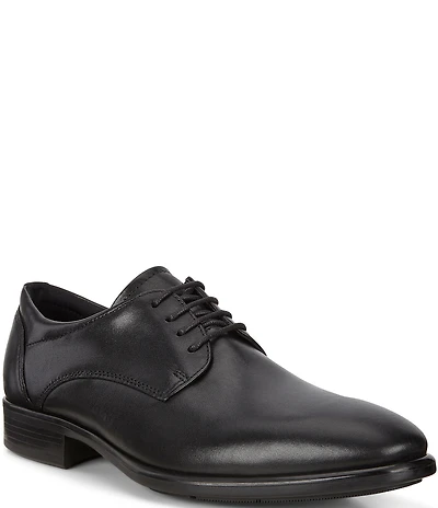 ECCO Men's Citytray Lace Up Plain Toe Dress Oxfords
