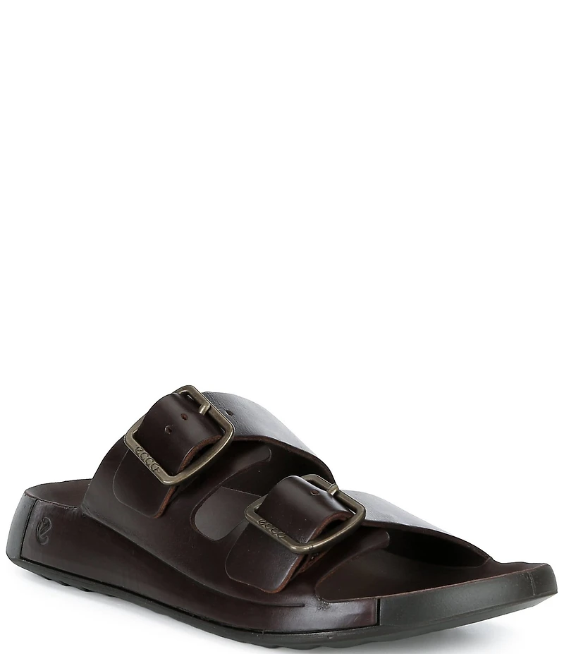 ECCO Men's Cozmo Premium Buckle Sandals