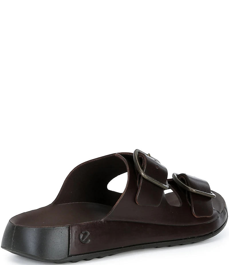 ECCO Men's Cozmo Premium Buckle Sandals