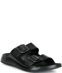 ECCO Men's Cozmo Premium Buckle Sandals