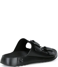 ECCO Men's Cozmo Premium Buckle Sandals