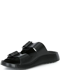 ECCO Men's Cozmo Premium Buckle Sandals