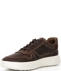 ECCO Men's Move Leather and Suede Sneakers