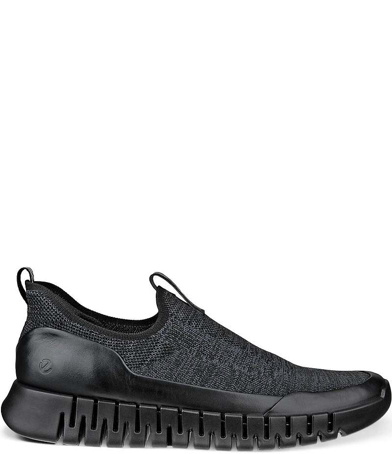 ECCO Men's Gruuv Easy Knit Slip On Sneakers