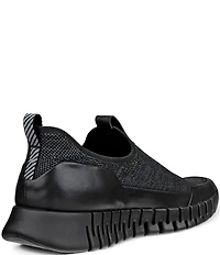 ECCO Men's Gruuv Easy Knit Slip On Sneakers