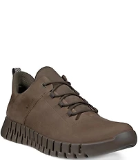 ECCO Men's Gruuv GTX U-Bell Leather Sneakers