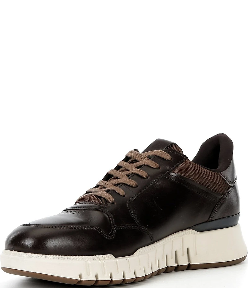 ECCO Men's Gruuv Studio Leather Runner Sneakers