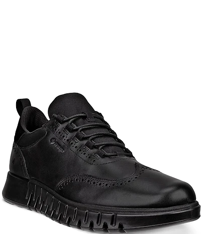 ECCO Men's Gruuv Studio Leather Wingtip Oxford Sneakers