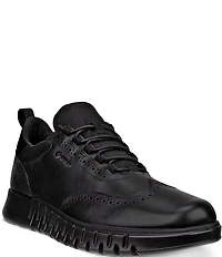 ECCO Men's Gruuv Studio Leather Wingtip Oxford Sneakers