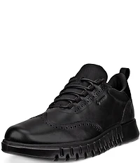 ECCO Men's Gruuv Studio Leather Wingtip Oxford Sneakers