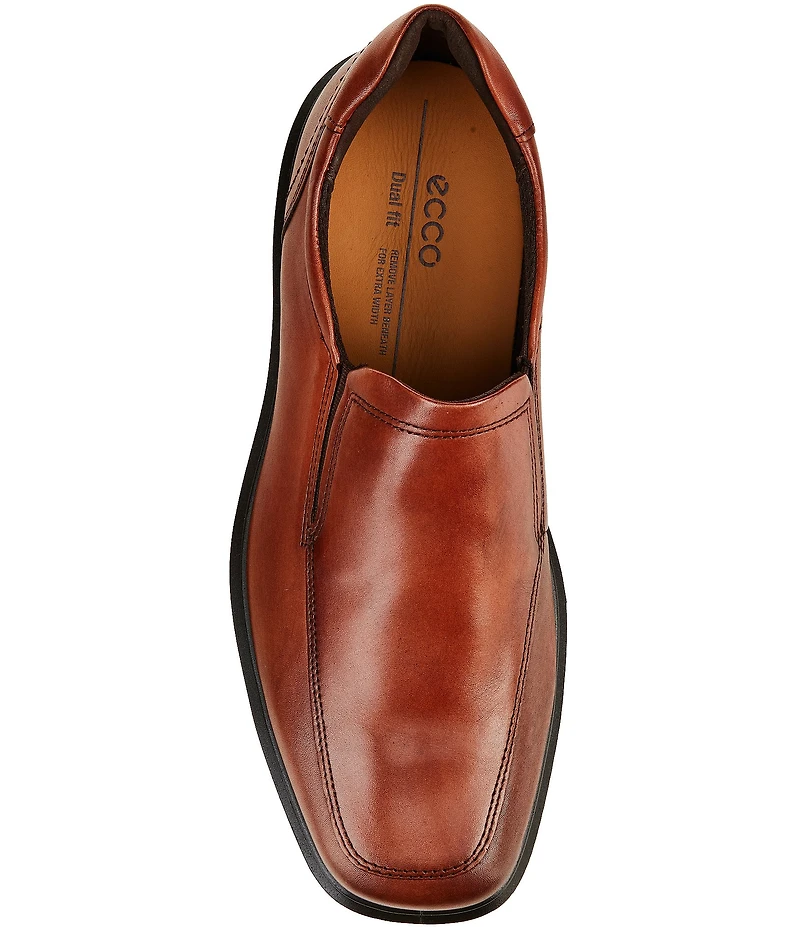 ECCO Men's Helsinki 2.0 Leather Apron Toe Loafers