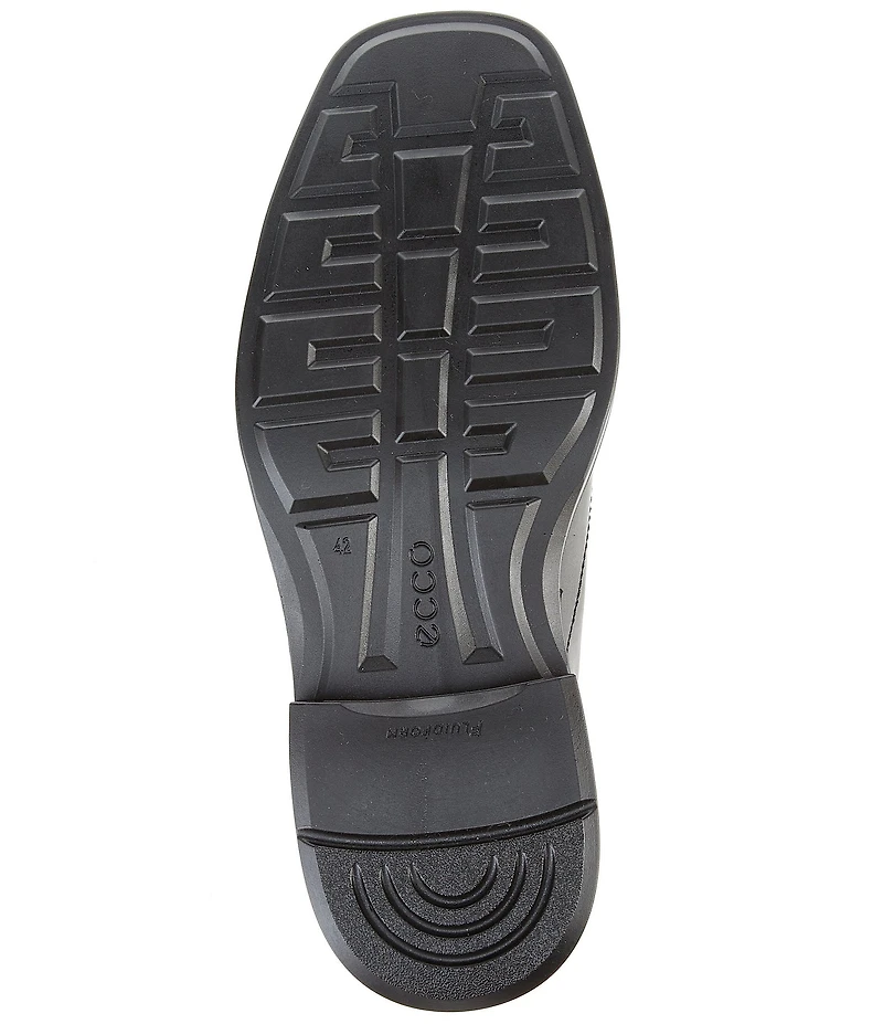 ECCO Men's Helsinki 2.0 Leather Apron Toe Slip-Ons