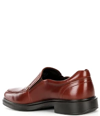 ECCO Men's Helsinki 2.0 Leather Apron Toe Slip-Ons