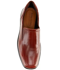 ECCO Men's Helsinki 2.0 Leather Apron Toe Slip-Ons