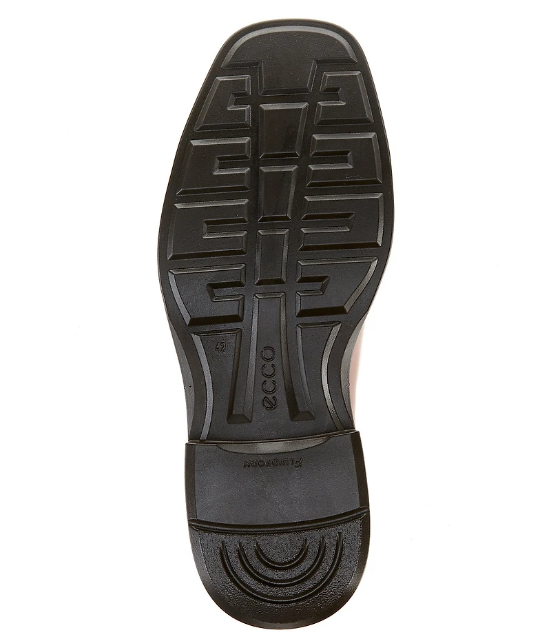 ECCO Men's Helsinki 2.0 Leather Apron Toe Slip-Ons