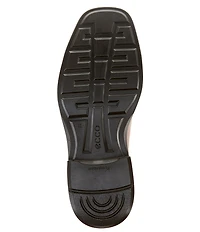 ECCO Men's Helsinki 2.0 Leather Apron Toe Slip-Ons