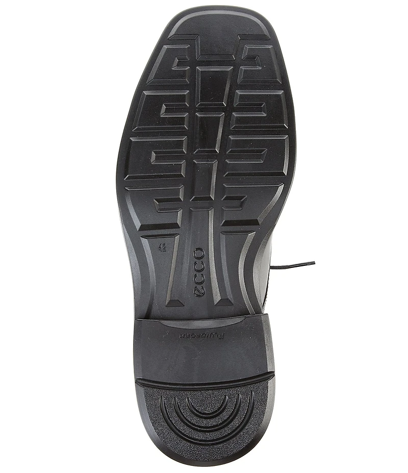 ECCO Men's Helsinki 2.0 Leather Bike Toe Tie Oxfords