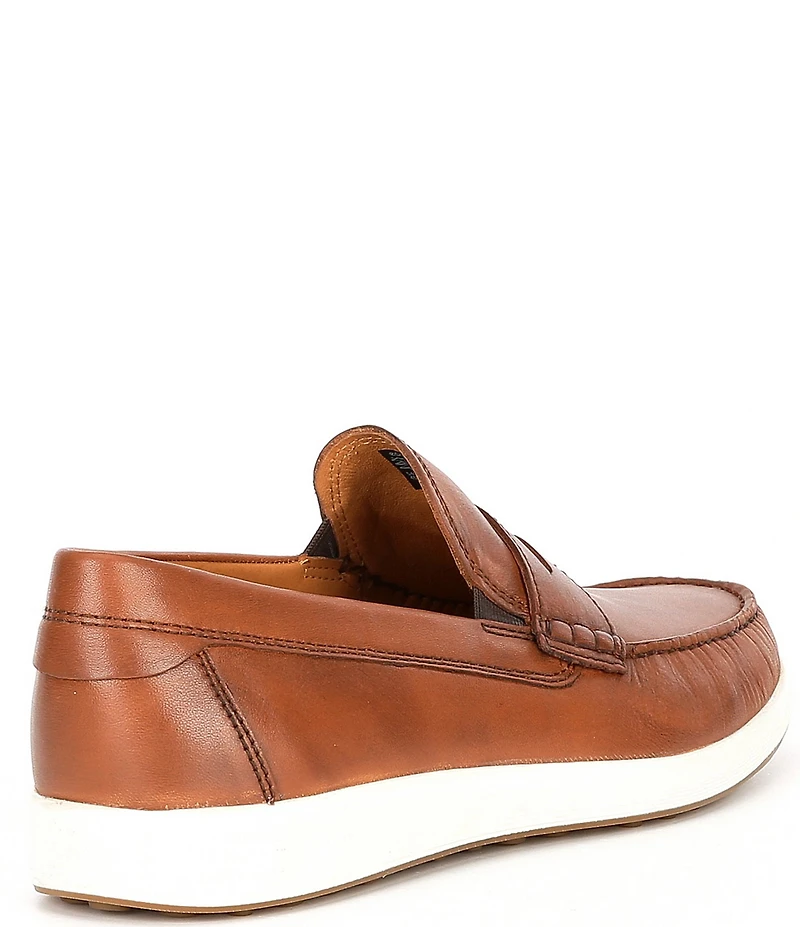 ECCO Men's Lite Leather Moc Penny Loafers