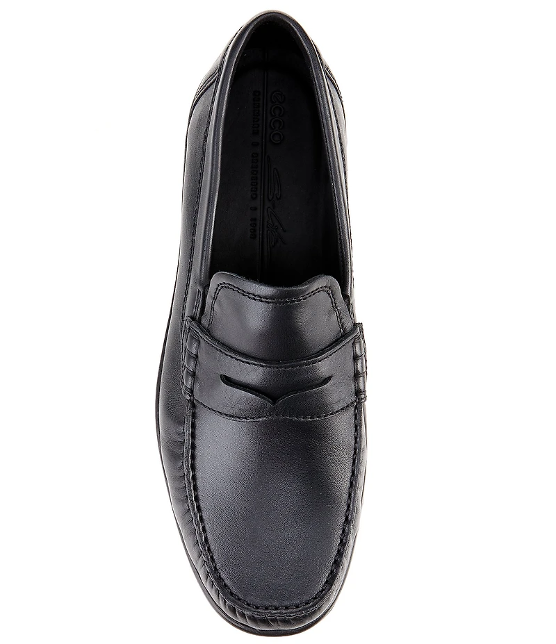 ECCO Men's Lite Leather Moc Penny Loafers