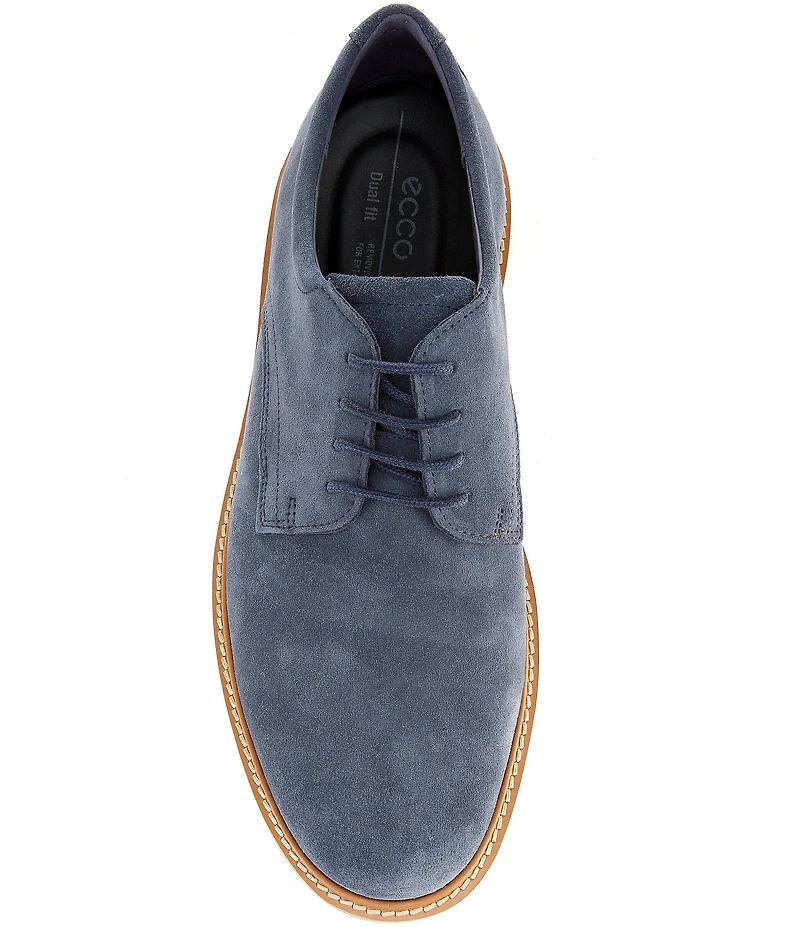 ECCO Men's Metropole London Suede Oxfords