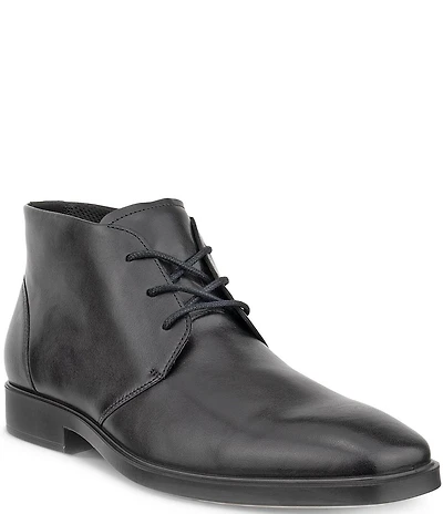 ECCO Men's Metropole Milan Leather Chukka Boots