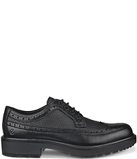ECCO Men's Metropole Oslo Leather Brogue Detail Wingtip Oxfords